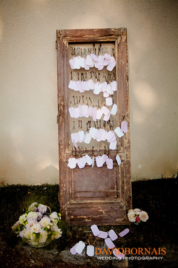 Décoration de mariage, salle, église